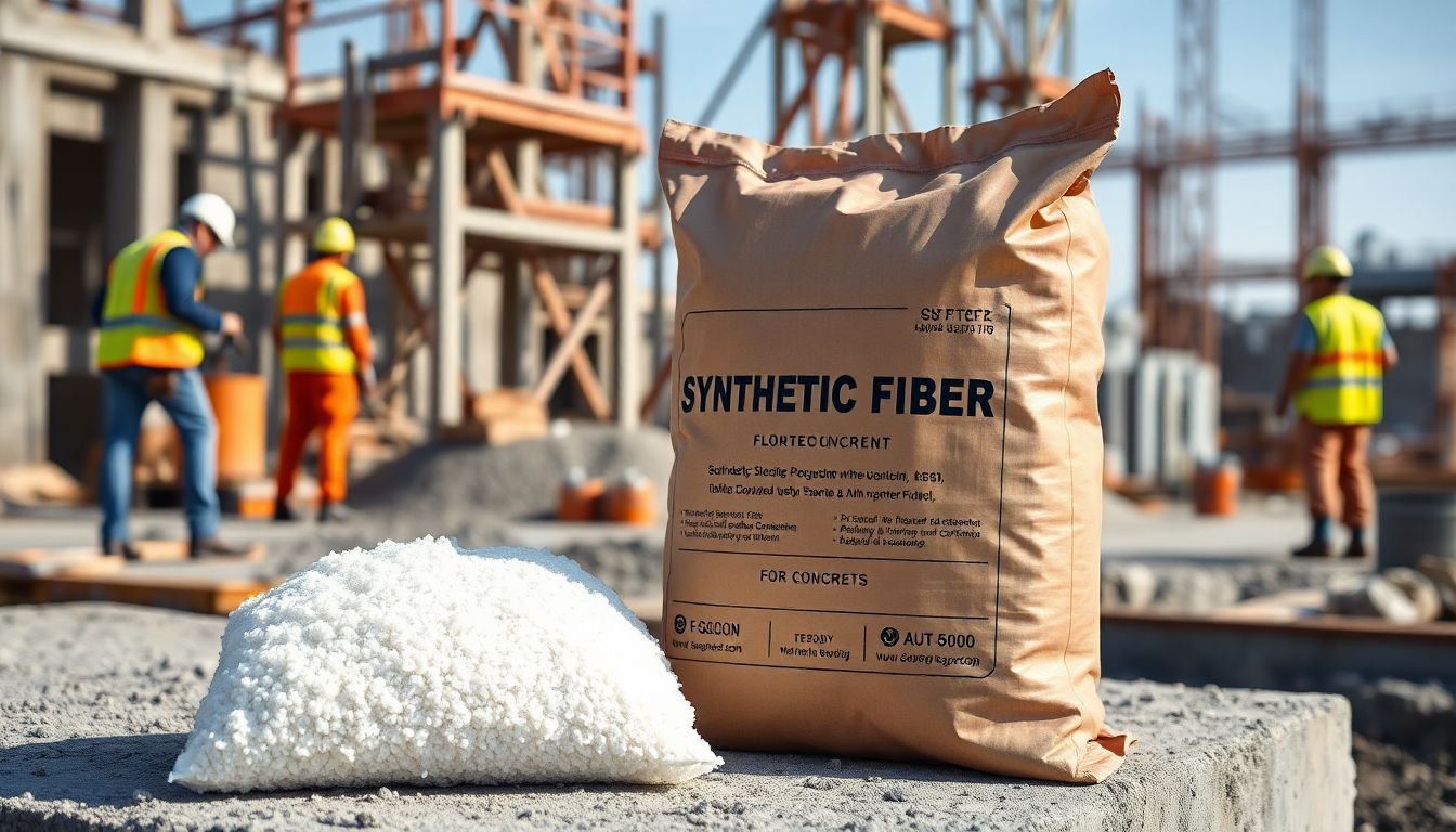 Fibra Sintetica para Concreto